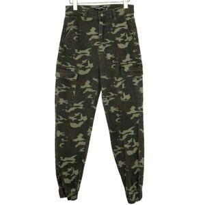 Almost Famous Camouflage Joggers High Rise Camo Jeans Medium